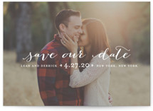 Meet in the Middle Save the Date Cards