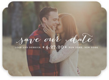 Meet in the Middle Save the Date Cards