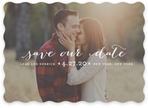 Meet in the Middle Save the Date Cards