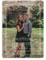 Hand-Drawn Frame Save the Date Cards