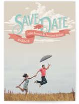 Up in the Clouds Save the Date Cards