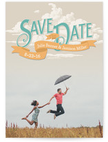 Up in the Clouds Save the Date Cards