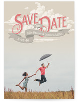 Up in the Clouds Save the Date Cards