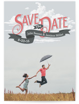 Up in the Clouds Save the Date Cards