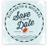 Salty Seas Save the Date Cards