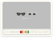 Shades Save the Date Cards