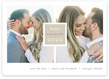 Frame Up Save the Date Cards
