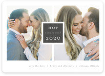 Frame Up Save the Date Cards