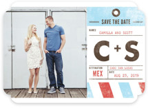 Pack Your Bags Destination Save the Date Cards