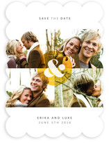 Ampersand Monogram Save the Date Cards