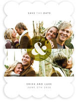 Ampersand Monogram Save the Date Cards