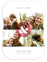 Ampersand Monogram Save the Date Cards