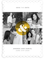 Ampersand Monogram Save the Date Cards