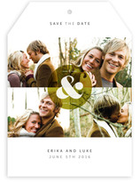 Ampersand Monogram Save the Date Cards