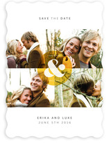 Ampersand Monogram Save the Date Cards