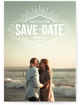 Let It Shine Save the Date Cards