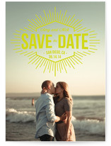 Let It Shine Save the Date Cards