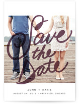 Written Save the Date Cards