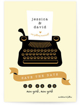 Typewriter (The Next Chapter) Save the Date Cards
