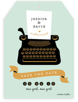 Typewriter (The Next Chapter) Save the Date Cards