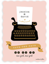 Typewriter (The Next Chapter) Save the Date Cards