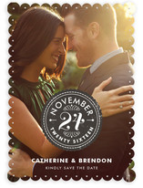Sealed with a Kiss Save the Date Cards