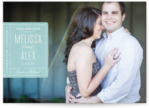 Book Plate Save the Date Cards
