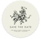 Elegance Illustrated Save the Date Cards