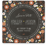 Festive Garden Save the Date Cards