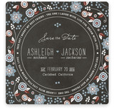 Festive Garden Save the Date Cards