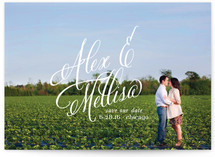 Timeless Bold Typography Save the Date Cards