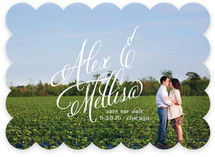 Timeless Bold Typography Save the Date Cards