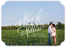 Timeless Bold Typography Save the Date Cards