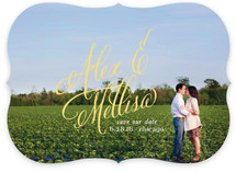 Timeless Bold Typography Save the Date Cards