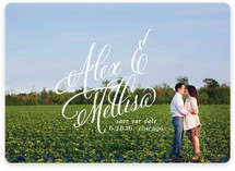 Timeless Bold Typography Save the Date Cards
