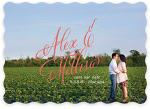 Timeless Bold Typography Save the Date Cards