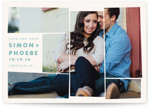 Off the Grid Mosaic Save the Date Cards