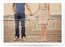 Wrapped in Love Save the Date Cards