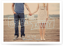 Wrapped in Love Save the Date Cards