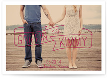 Wrapped in Love Save the Date Cards