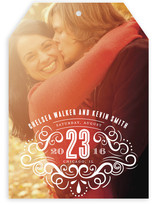 Scroll Stamp Save the Date Cards