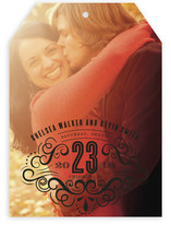 Scroll Stamp Save the Date Cards