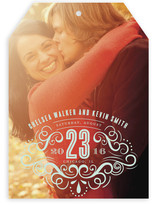 Scroll Stamp Save the Date Cards