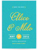Storied Book Cover Save the Date Cards