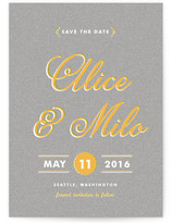 Storied Book Cover Save the Date Cards