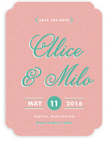 Storied Book Cover Save the Date Cards