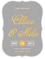 Storied Book Cover Save the Date Cards