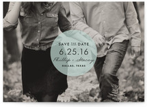 Round & Round Save the Date Cards