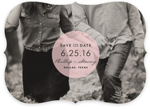 Round & Round Save the Date Cards