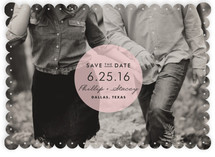 Round & Round Save the Date Cards
